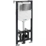Инсталляция WasserKRAFT Aller 10TLT.010.ME.PB04 для унитаза с Черной глянцевой клавишей смыва