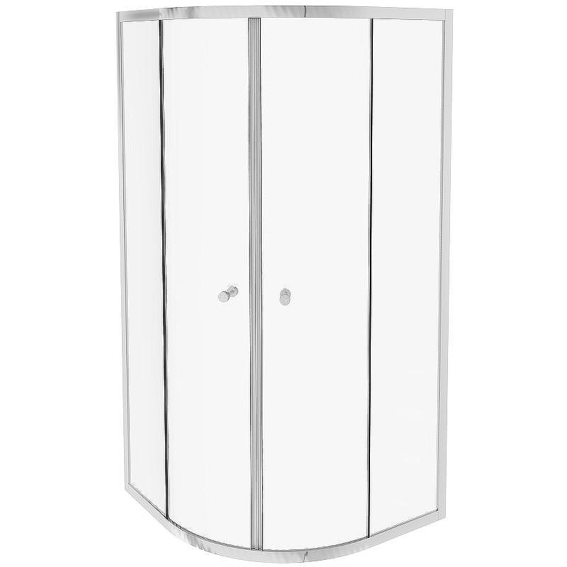Душевой уголок Jacob Delafon Serenity 80x80 E14R80-GA профиль Хром стекло прозрачное