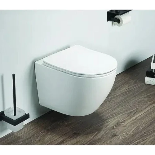 Унитаз с инсталляцией Azario AZ-501A+AZ-0046SP цвет Белый с сиденьем Микролифт