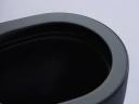 Унитаз компакт Ceramicanova Metropol CN4001-BMB цвет Черный матовый без бачка с сиденьем Микролифт