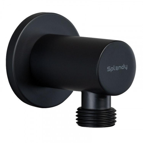 Шланговое подключение Splendy AA215NRLBM цвет Черный матовый
