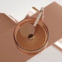 Раковина-чаша Ceramicanova Cristal 36 CN6058 Бежевая стекло накладная