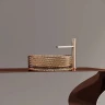 Раковина-чаша Ceramicanova Cristal 36 CN6058 Бежевая стекло накладная