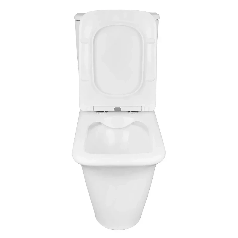 Унитаз-компакт Azario Avero AZ-3121-G цвет Белый с бачком и сиденьем Микролифт