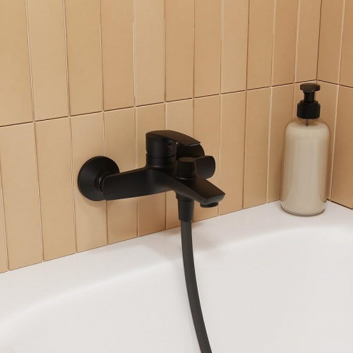 Смеситель для ванны Iddis Ray RAYBL02i02WA Черный матовый