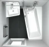 Акриловая ванна Ravak 10° 170x100 L C811000000 без гидромассажа