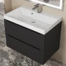 Тумба под раковину Uperwood Tanos 70 291020231 подвесная цвет Черный матовый