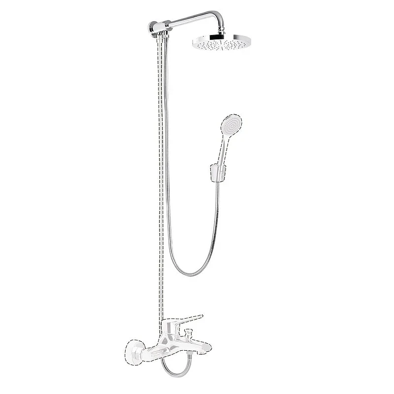 Верхний душ Paini Maggiore 50CR759TCARE20ET8 Хром