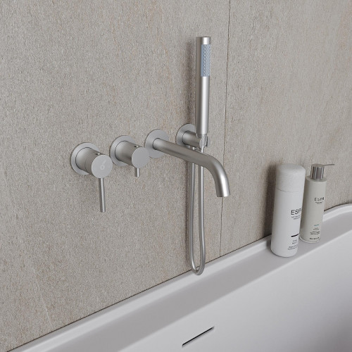 Смеситель для ванны Oliveeka Y OL-889017-MB цвет Черный матовый