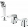 Смеситель на борт ванны Haiba HB80615 Хром латунь
