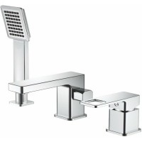 Смеситель на борт ванны Haiba HB80615 Хром латунь