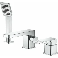 Смеситель на борт ванны Haiba HB80615 Хром латунь