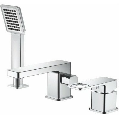 Смеситель на борт ванны Haiba HB80615 Хром латунь