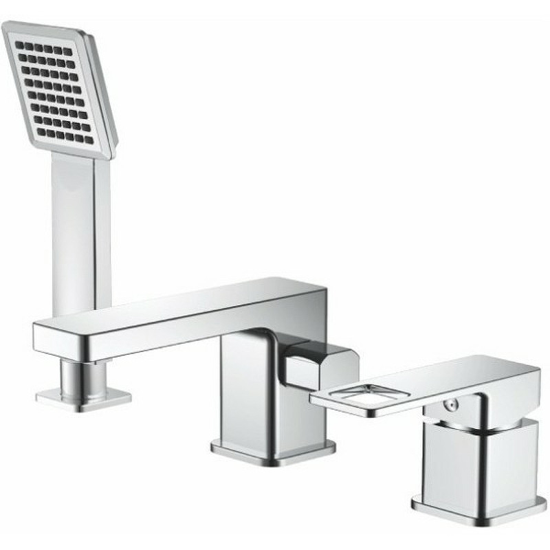 Смеситель на борт ванны Haiba HB80615 Хром латунь