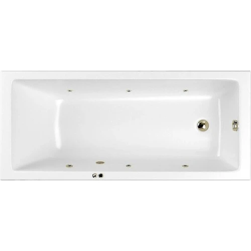 Акриловая ванна Whitecross Wave 160x80 0101.160080.100.SOFT.BR с гидромассажем