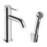 Смеситель для раковины Hansgrohe Tecturis S 73211000 с гигиеническим душем цвет Хром