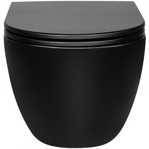 Унитаз Vincea Evo VT1-34MB подвесной с сиденьем Микролифт фарфор подвесной