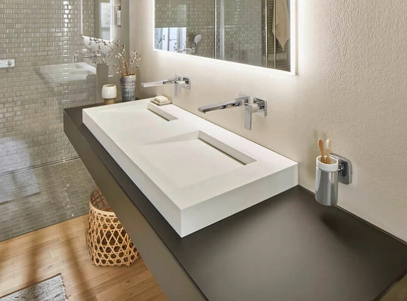 Смеситель для раковины Hansgrohe Metropol 32526000 Хром латунь встраиваемый