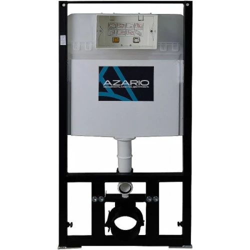 Комплект унитаза с инсталляцией Azario AZ-8010-1000+Ocean plus с сиденьем Микролифт