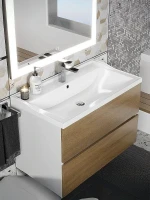 Раковина Uperwood Family 80 293020630 цвет Белый глянцевый