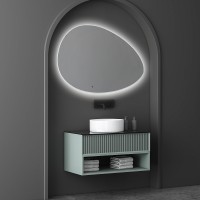 Зеркало Abber Kontur 120 AG6301SCL-1.2 с подсветкой с бесконтактным выключателем и диммером стекло