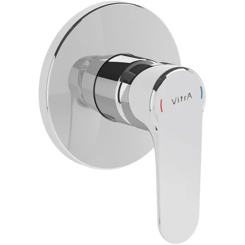 Смеситель для душа Vitra Root Round A42728EXP Хром латунь встраиваемый