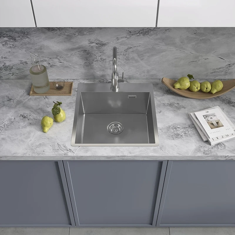 Кухонная мойка Reflexion Iseo 46 RX2246SS цвет Полированная сталь