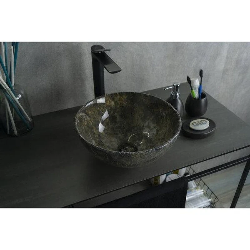 Раковина-чаша Gid Esfera Mnc486 32 54434 цвет Под камень глянцевый