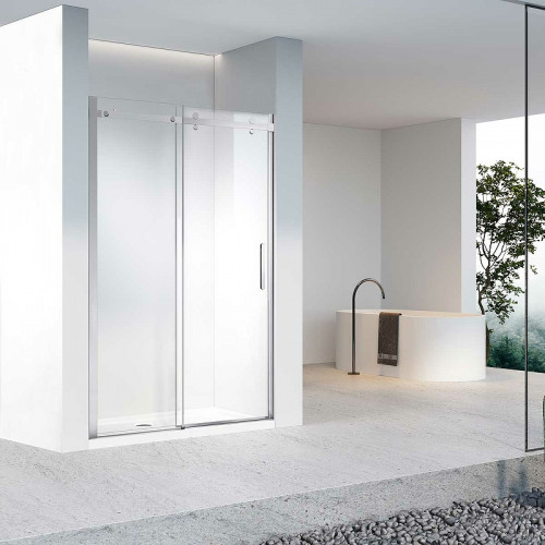 Душевая дверь Vincea Como-N 120 VDS-4CN120CL профиль Хром стекло прозрачное