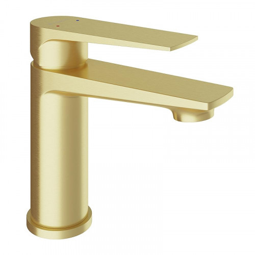 Смеситель для раковины Aqueduto LINHA LIN0150 цвет Шлифованное золото