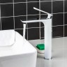 Смеситель для раковины Frap F1052-56 Белый Хром