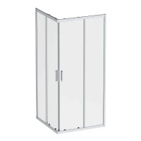 Душевой уголок AM.PM Gem 90х90 W90G-403-9090MT профиль Хром матовый стекло прозрачное