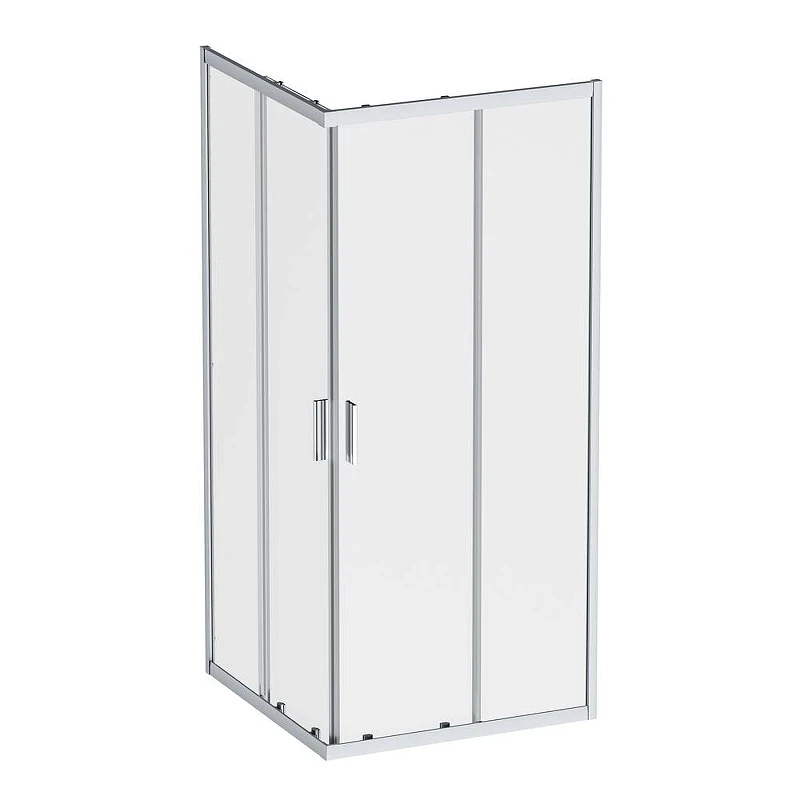 Душевой уголок AM.PM Gem 90х90 W90G-403-9090MT профиль Хром матовый стекло прозрачное