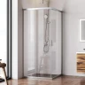 Душевой уголок AM.PM Gem 90х90 W90G-403-9090MT профиль Хром матовый стекло прозрачное