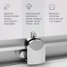 Душевой уголок AM.PM Gem 90х90 W90G-403-9090MT профиль Хром матовый стекло прозрачное