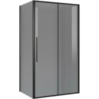 Душевой уголок Niagara Nova 130х90 NG-85-13TB-TB90-34 профиль Черный матовый стекло тонированное