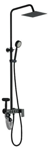 Душевая система Ekko E2406-8 цвет Черный