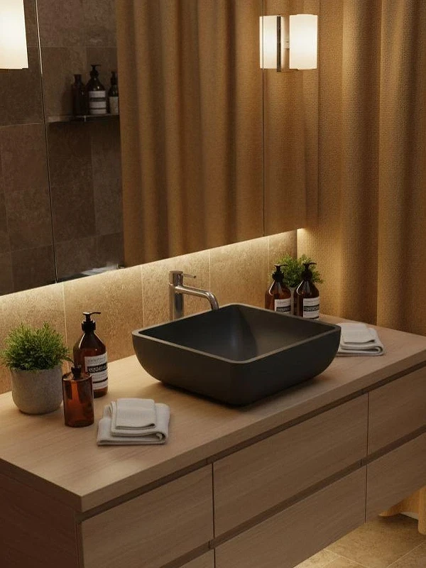 Раковина-чаша Uperwood Florida 30 2091020329 цвет Графит