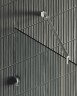Душевая перегородка Maybah Glass MGD-269-4 890x1950 коннектор стена-стекло Хром глянцевый стекло сатиновое