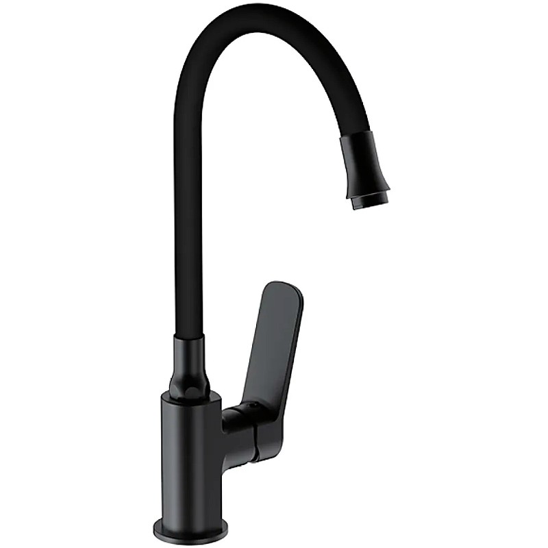 Смеситель для кухни Frap H62 F4462 Черный матовый латунь
