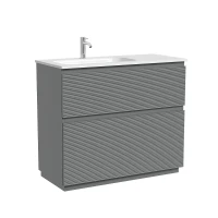 Тумба под раковину Sancos Folk Floor 99,5 FL100FLES цвет Ergraut soft