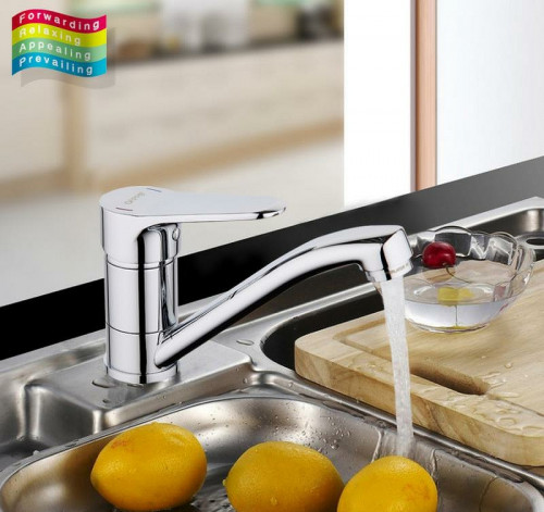 Смеситель для кухни Gappo G36 G4536 Хром латунь