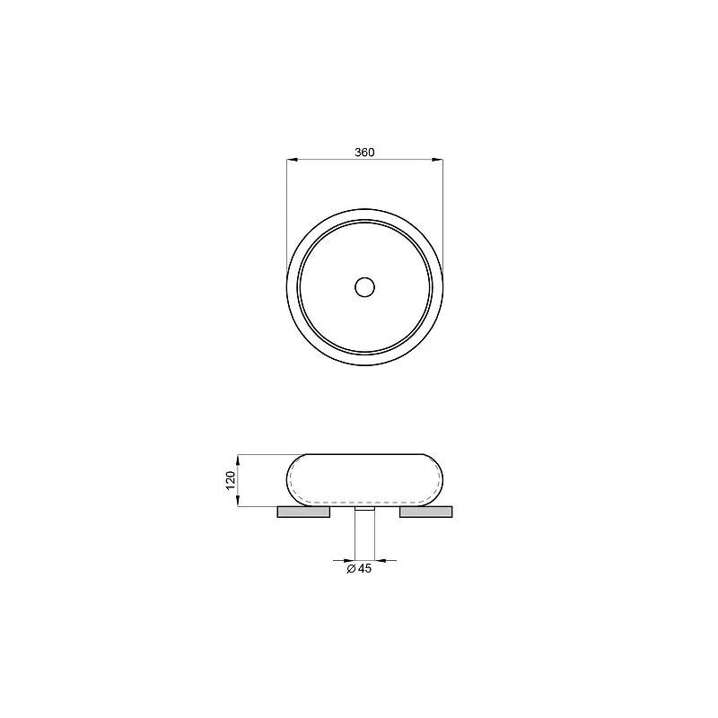 Раковина-чаша Lavinia Boho Bathroom Sink 36 33311087 цвет Белый глянцевый