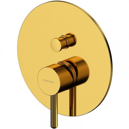 Смеситель для ванны Whitecross Y gold YSET06GL Золото латунь встраиваемый