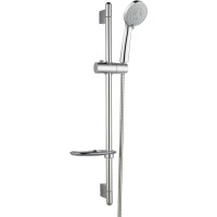Душевой гарнитур Bravat Eco D152CP-1A-RUS Хром пластик на стену