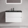 Тумба под раковину Sancos Libra 80 LB80W подвесная Белый глянец МДФ / ЛДСП
