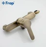 Гигиенический душ со смесителем Frap H41 F2041-4 Бронза латунь на стену