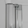 Душевая дверь Cezares Elena 165 ELENA-W-B-13-80+60/30-C-Cr профиль Хром стекло прозрачное