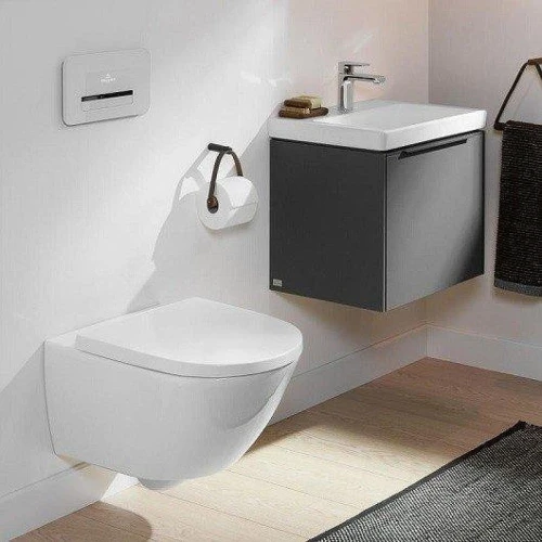 Унитаз подвесной Villeroy&amp;Boch Subway 3.0 4670T0R1 цвет Белый без сиденья