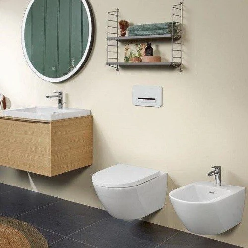 Унитаз подвесной Villeroy&amp;Boch Subway 3.0 4670T0R1 цвет Белый без сиденья